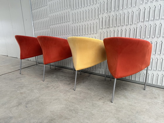 Image 1 of 4X Sillas de comedor Karel Boonzaaijer y Dick Spierenburg para Gelderland.