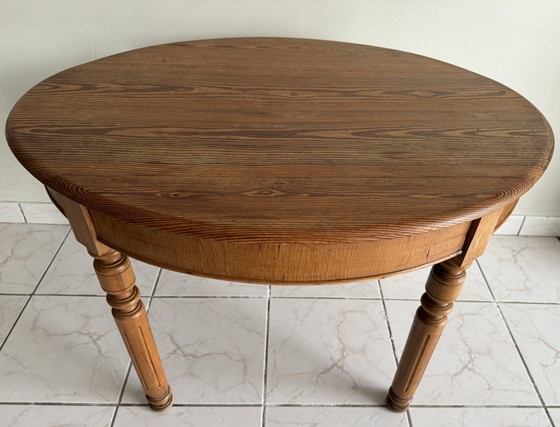 Image 1 of Oval Side Table