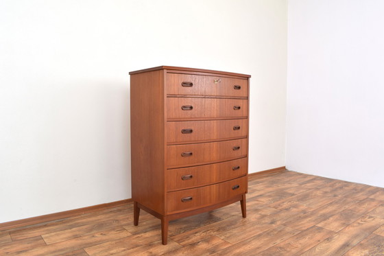 Image 1 of Mid-Century Danish Teak Chest Of Drawers, 1960S.