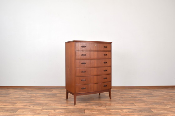 Image 1 of Mid-Century Danish Teak Chest Of Drawers, 1960S.