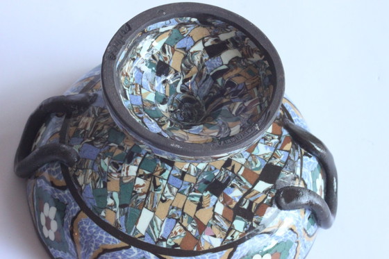 Image 1 of Jean Gerbino Mosaïc Tazza Bowl, France 1930S