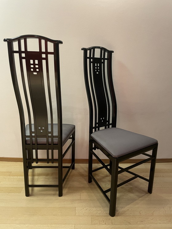 Image 1 of 8X Giorgetti Chairs 1990-2000