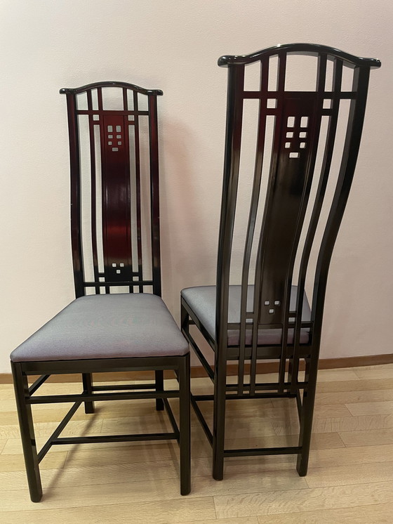 Image 1 of 8X Giorgetti Chairs 1990-2000