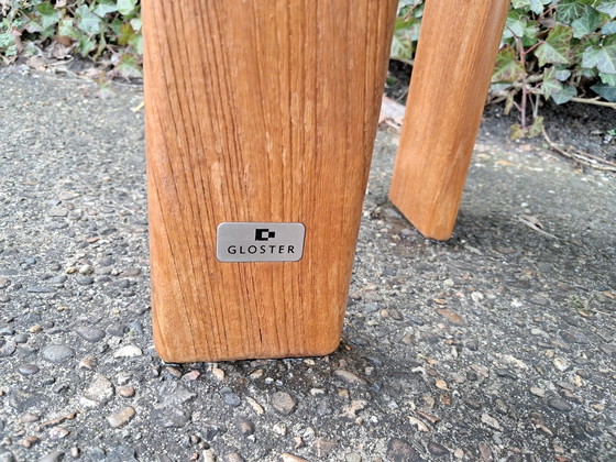 Image 1 of Gloster Teak Side Table 45 cm Diameter 40 cm High