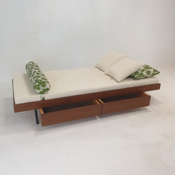 Image 1 of Vintage daybed in teak, Netherlands 1960