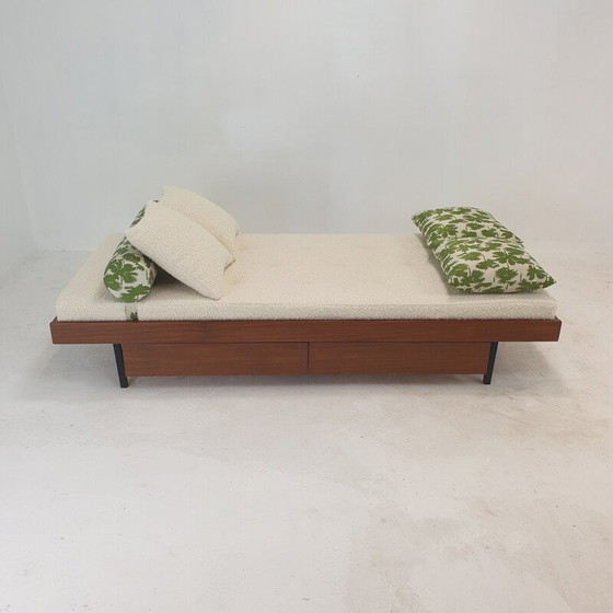 Image 1 of Vintage daybed in teak, Netherlands 1960