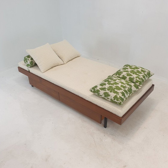 Image 1 of Vintage daybed in teak, Netherlands 1960