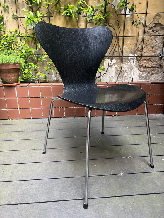 Image 1 of 4x Chaise papillon Arne Jacobsen