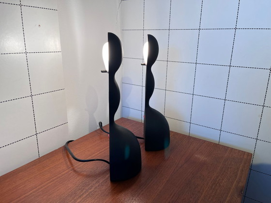 Image 1 of 2x Virgo Nemo table lamps