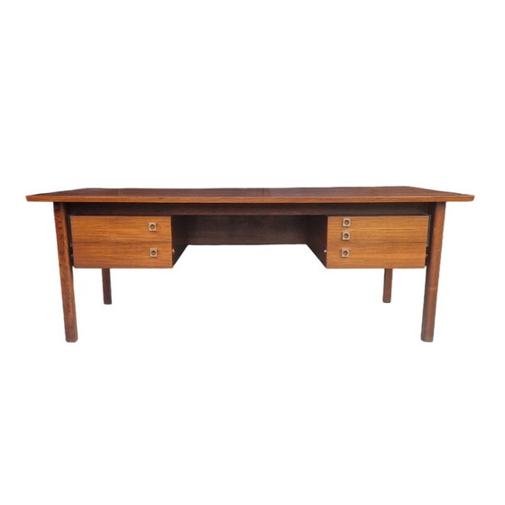 Image 1 of Vintage executive desk in Rio rosewood by Arne Vodder, 1970