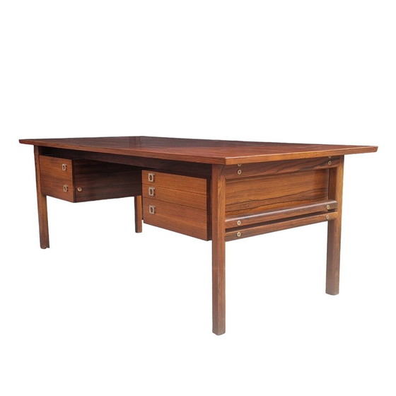 Image 1 of Vintage executive desk in Rio rosewood by Arne Vodder, 1970