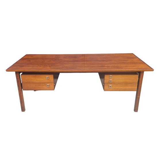 Image 1 of Vintage executive desk in Rio rosewood by Arne Vodder, 1970