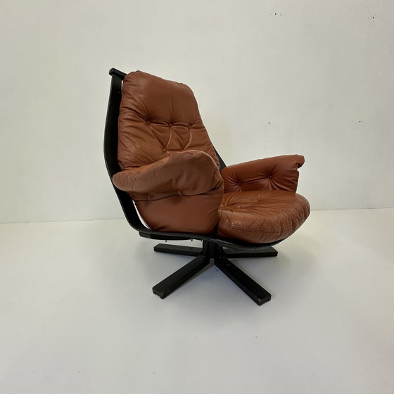 Image 1 of Silla giratoria Hans Brattrud para Hove Möbler, años 70