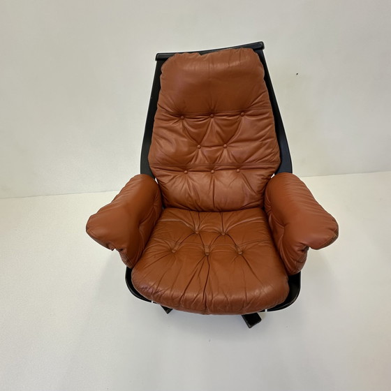Image 1 of Silla giratoria Hans Brattrud para Hove Möbler, años 70