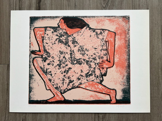 Image 1 of Screenprint Mark Visione - Wanderer'S Song