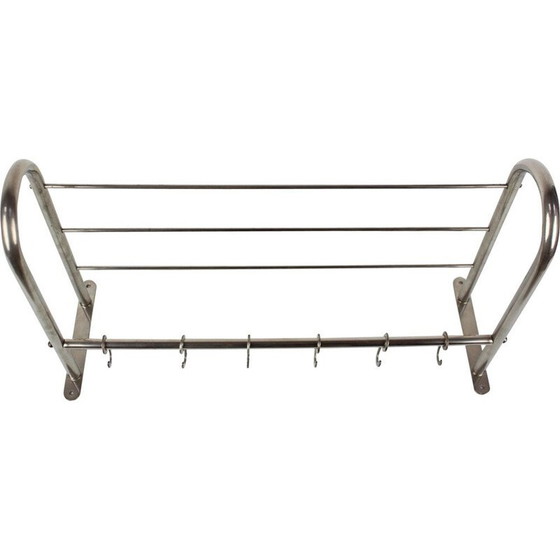 Image 1 of Vintage Bauhaus wall coat rack, 1930s
