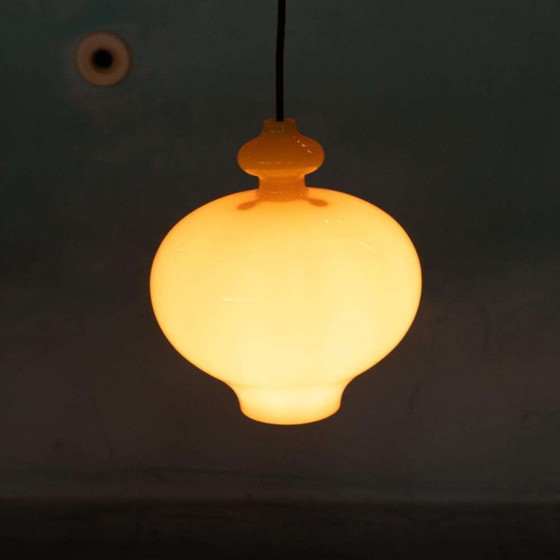 Image 1 of Vintage glass pendant lamp Hans agne Jakobssen