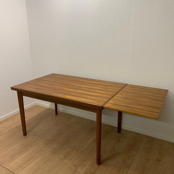 Image 1 of Extendable Teak Dining Table, Att. Brdr. Furbo, 1960