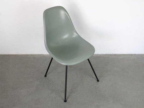 Image 1 of Vitra Dsx Fiberglass Seat Shell In Sea Foam Green Design Charles Eames