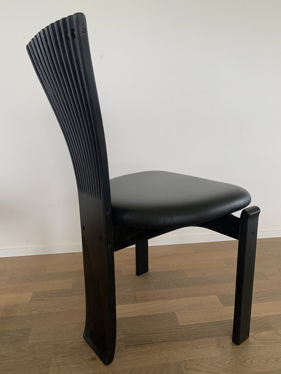 Image 1 of 2x Totem dining chairs by Torstein Nilsen for Westnofa