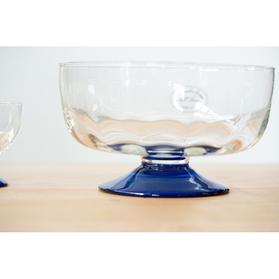 Image 1 of Set di 7 coppe da dessert vintage per Le Vecchie Fornaci dell'Arno, Italia 1990