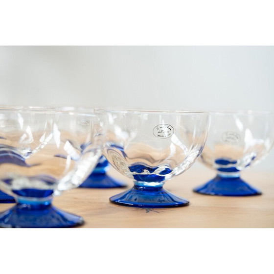 Image 1 of Set di 7 coppe da dessert vintage per Le Vecchie Fornaci dell'Arno, Italia 1990