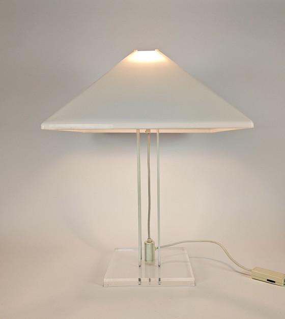 Image 1 of Harco Loor - Xxl Table Lamp - 'Umbrella' Table Lamp - Post Modern - 1980'S