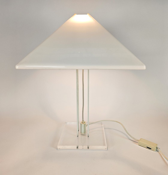 Image 1 of Harco Loor - Xxl Table Lamp - 'Umbrella' Table Lamp - Post Modern - 1980'S