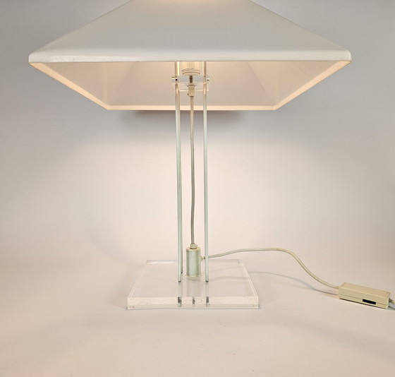 Image 1 of Harco Loor - Xxl Table Lamp - 'Umbrella' Table Lamp - Post Modern - 1980'S