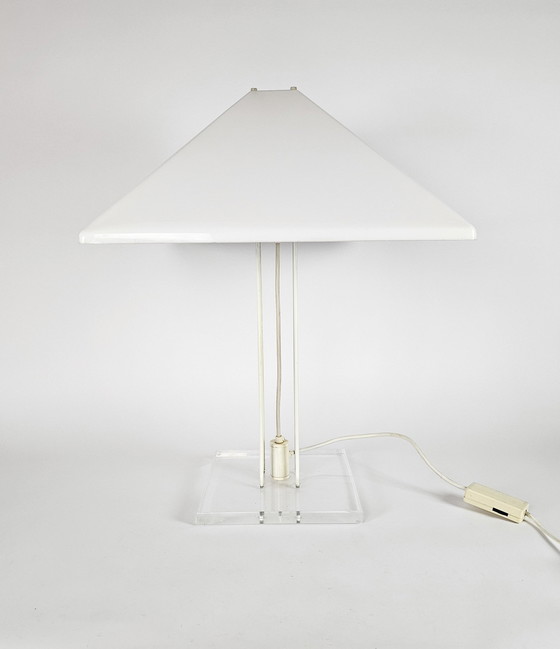 Image 1 of Harco Loor - Xxl Table Lamp - 'Umbrella' Table Lamp - Post Modern - 1980'S