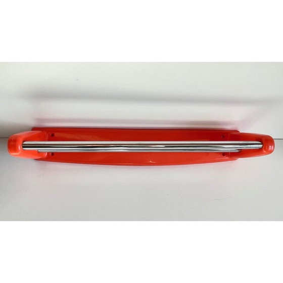 Image 1 of Vintage orange towel rack by Syla, 1970