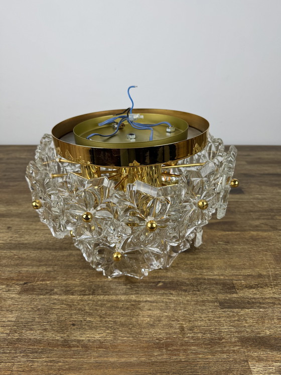 Image 1 of Solken Leuchten Ceiling Light With 20 Glass Flowers