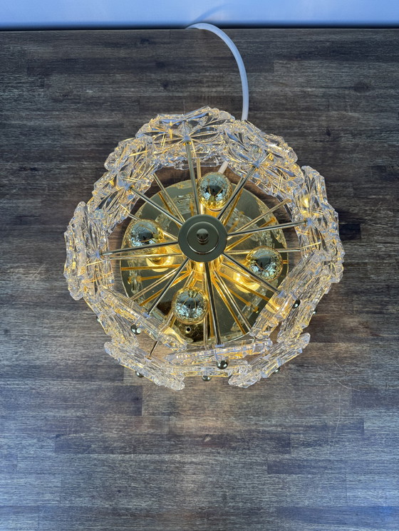 Image 1 of Solken Leuchten Ceiling Light With 20 Glass Flowers