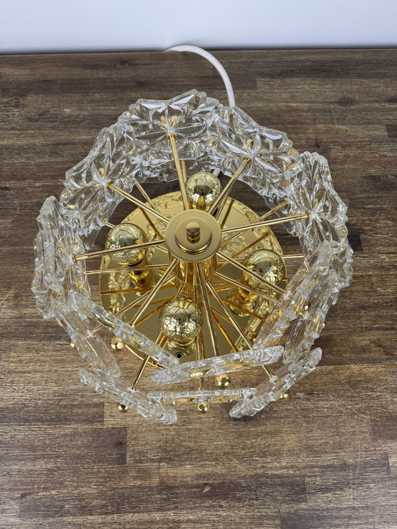 Image 1 of Solken Leuchten Ceiling Light With 20 Glass Flowers