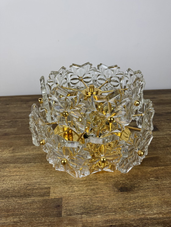 Image 1 of Solken Leuchten Ceiling Light With 20 Glass Flowers