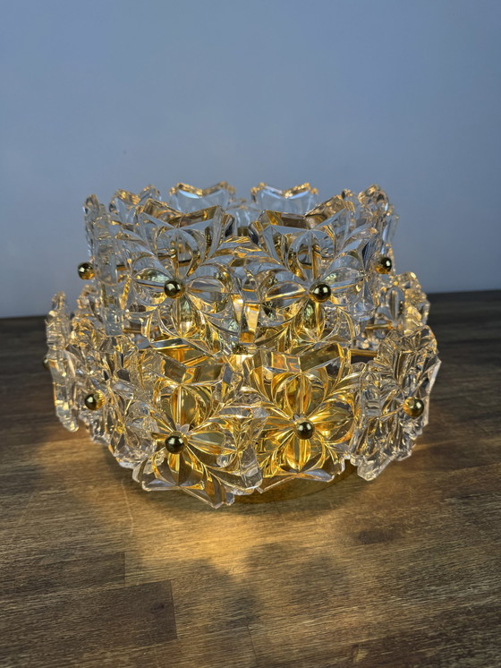 Image 1 of Solken Leuchten Ceiling Light With 20 Glass Flowers