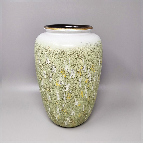 Image 1 of Magnifique grand vase original de Christiane Reuter datant des années 1970. Fabriqué en Allemagne