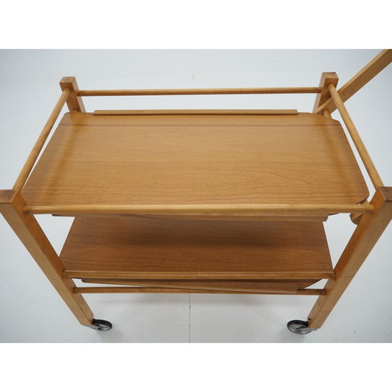 Image 1 of Vassoio da bar vintage con ruote