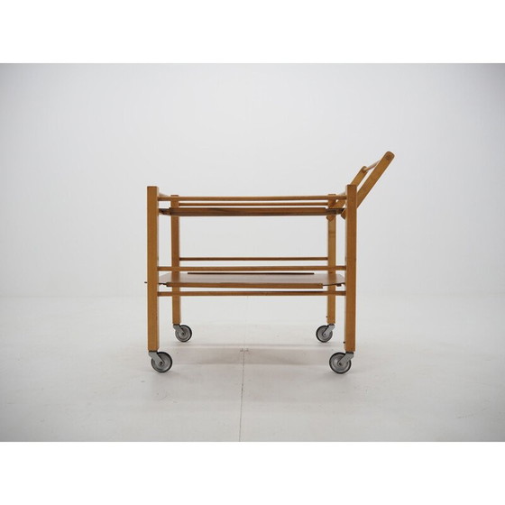 Image 1 of Vassoio da bar vintage con ruote