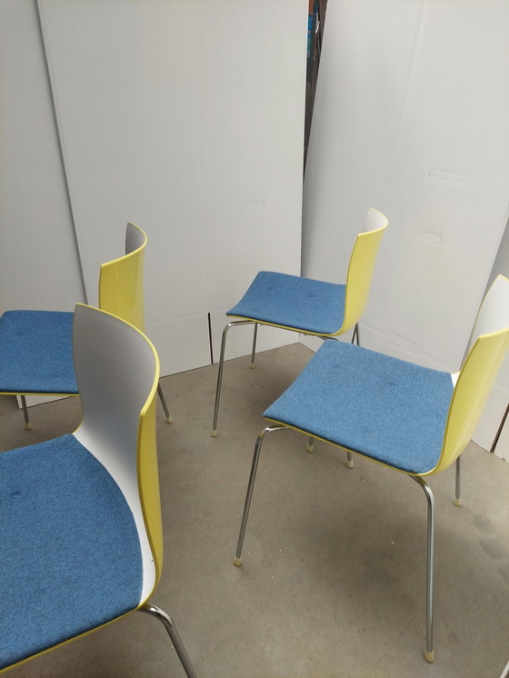 Image 1 of 4x Arper Catifa 46 chairs