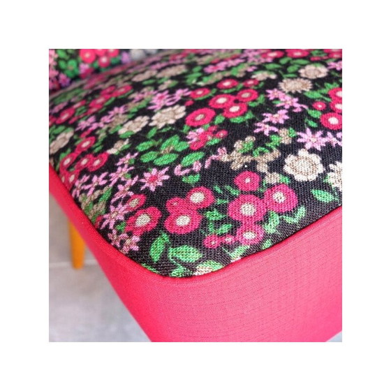 Image 1 of Vintage flower cocktail chair, 1950