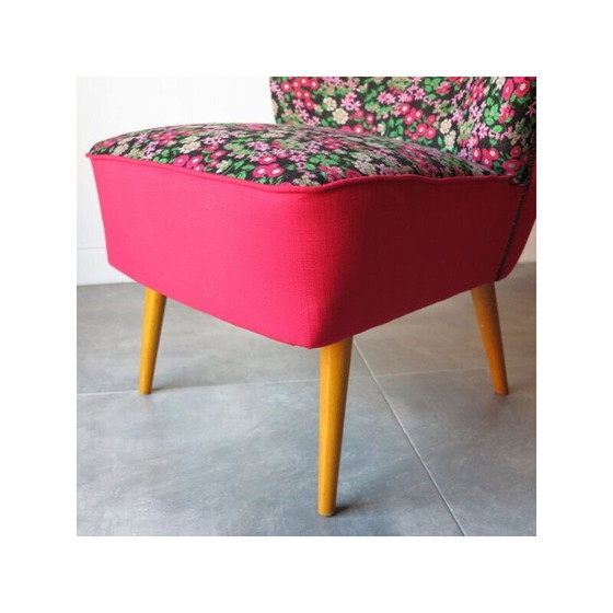Image 1 of Vintage flower cocktail chair, 1950