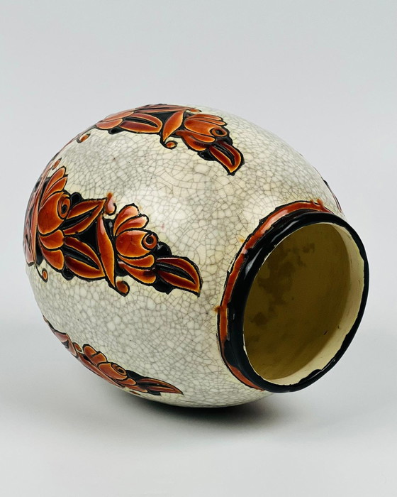 Image 1 of Boch Frères, Charles Catteau, Vase, Ceramics, 1920-1930 Belgium