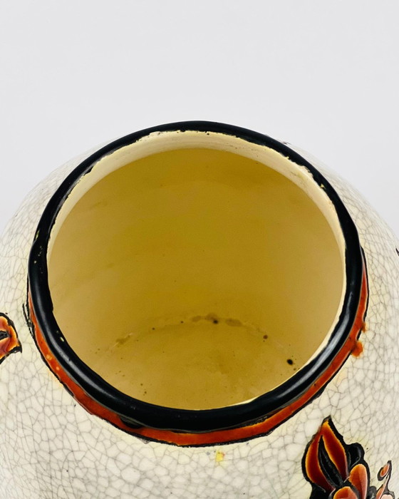 Image 1 of Boch Frères, Charles Catteau, Vase, Ceramics, 1920-1930 Belgium