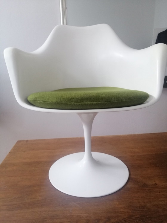 Image 1 of 2x Vintage Tulip armchair by Eero Saarinen for Knoll International, 1970