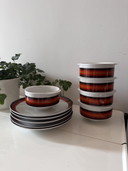 Mitterteich retro soup bowls
