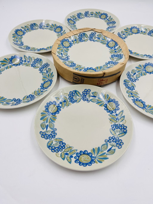 Set Of 12 Tor Viking Plates