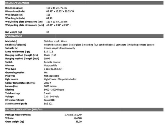 Image 1 of Cumbre del comodoro de Eichholtz