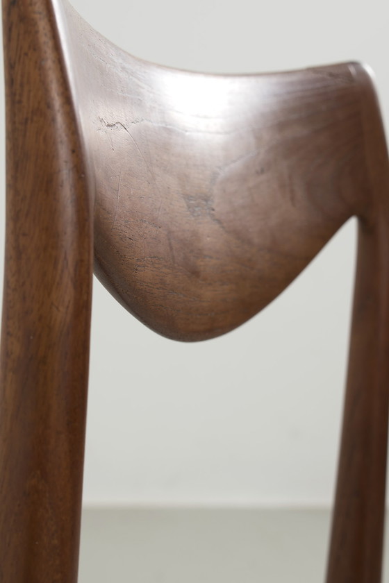 Image 1 of Set of 4 teak chairs art. 66487