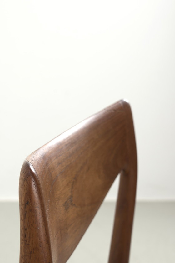 Image 1 of Set of 4 teak chairs art. 66487